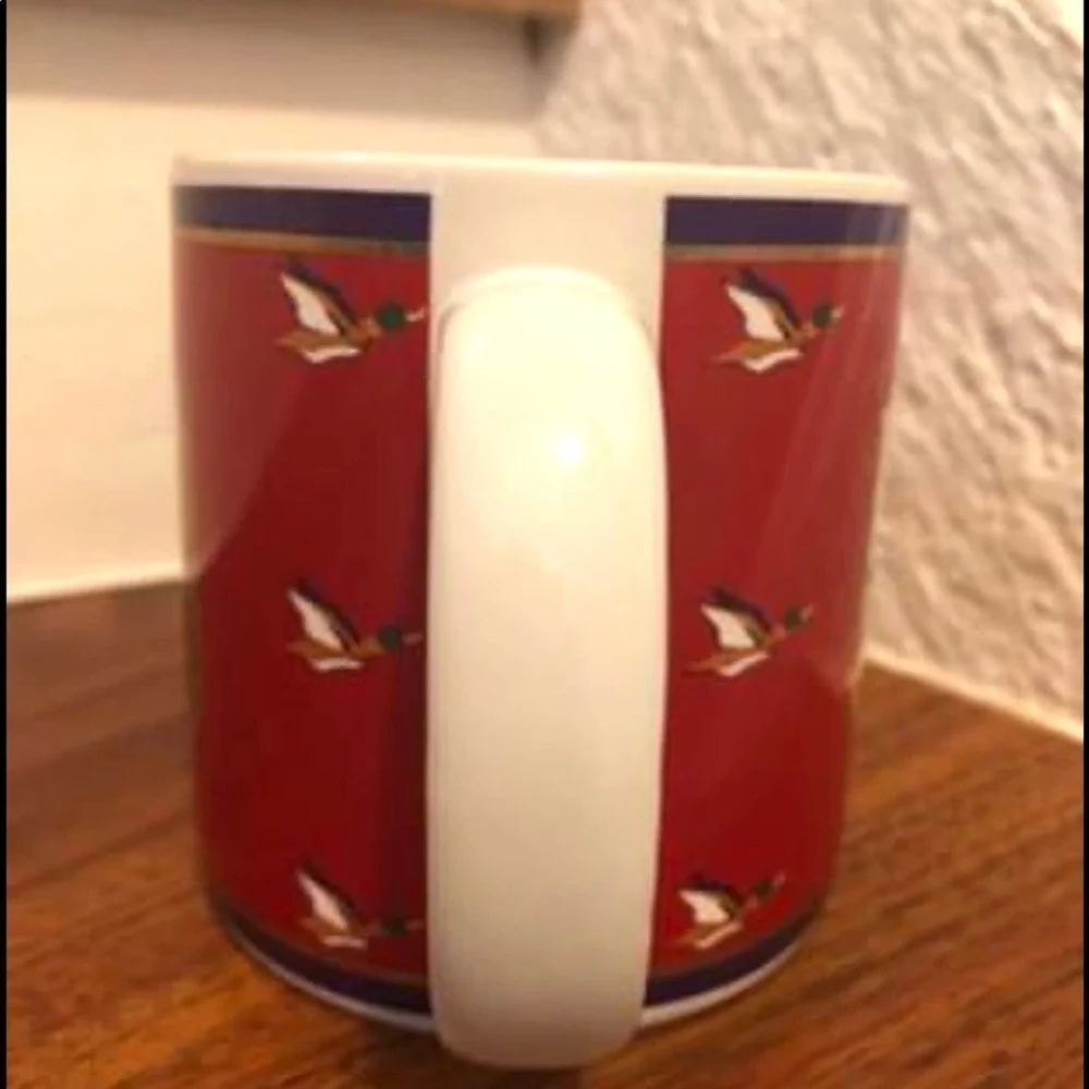 Sportsman Collection Kaatz signed Game Keeper Coffee mug cup Rare Dog Vintage 95